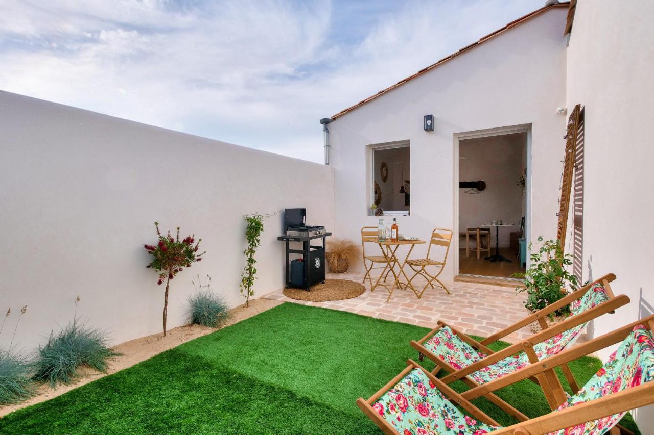 Studio Avec Terrasse A 250 Metres Du Port Rivedoux-Plage Kültér fotó