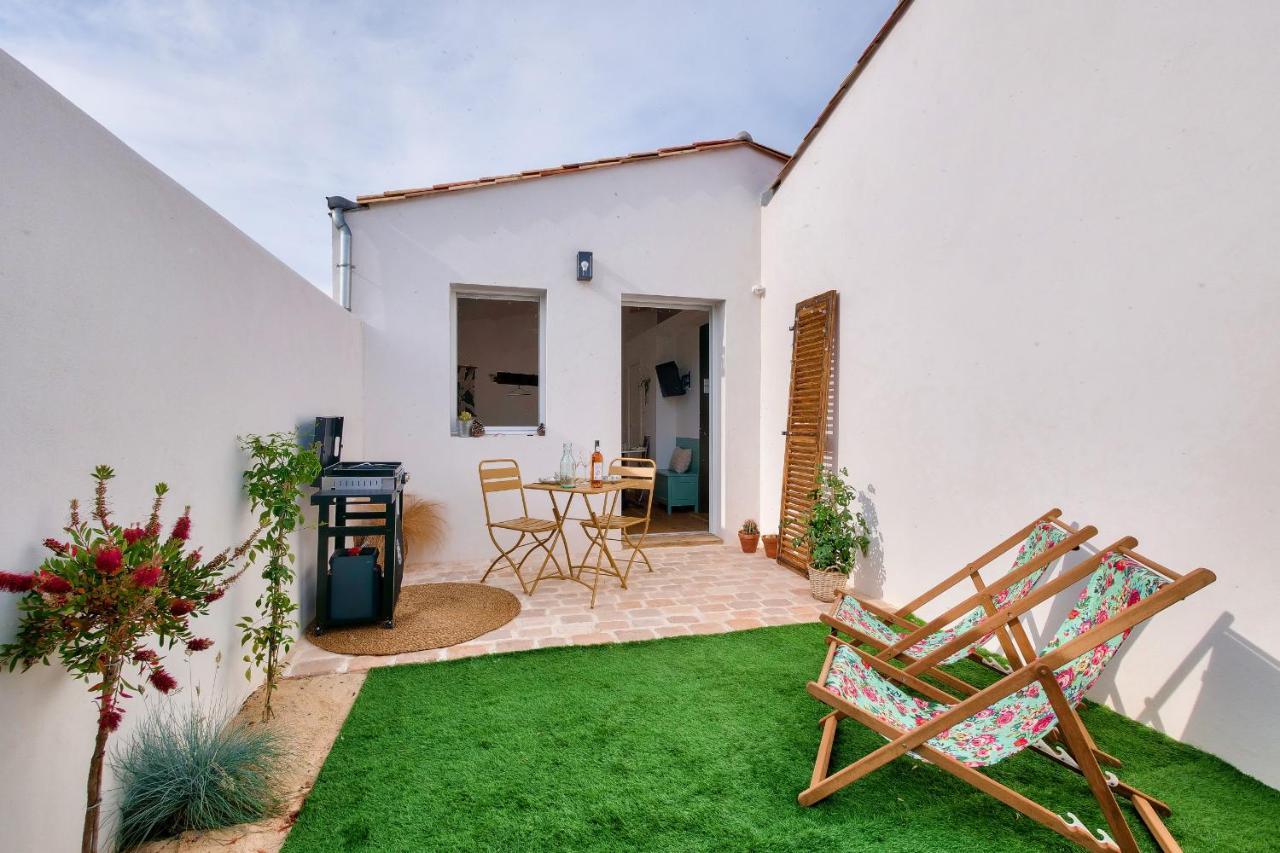 Studio Avec Terrasse A 250 Metres Du Port Rivedoux-Plage Kültér fotó